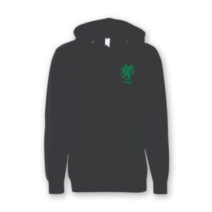 Adult Hoodie - Griffin Chest Black