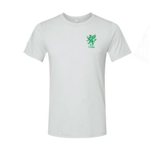Adult Tshirt - Griffin Chest Silver